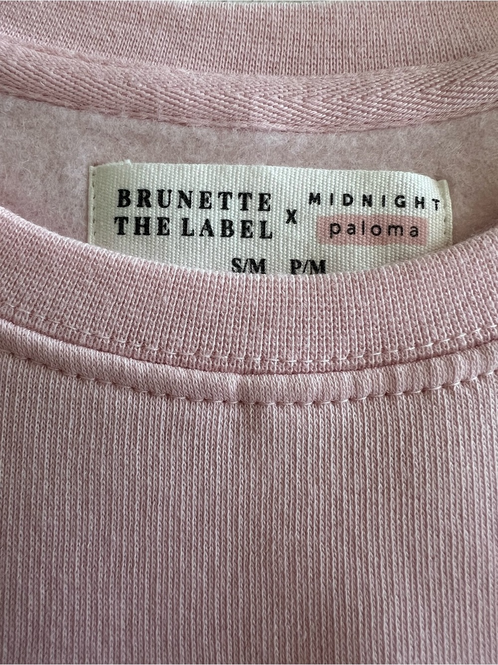 Self Care Club Crew Sweatshirt by Brunette the Label (New without tags) Size S/M - Picture 3 of 8